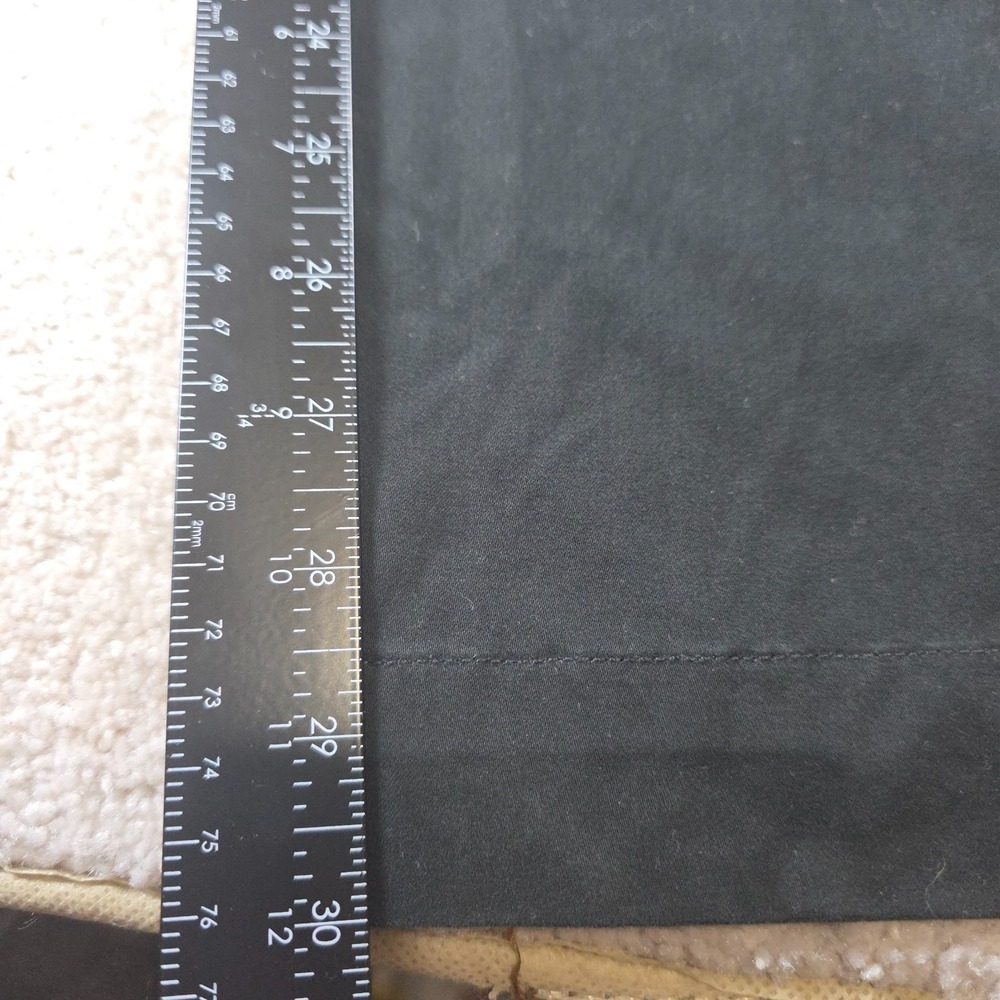 Polo Ralph Lauren Pants Mens 38/30 Black Slash Pocket‎ Wide Leg Trouser Casual - Picture 6 of 9